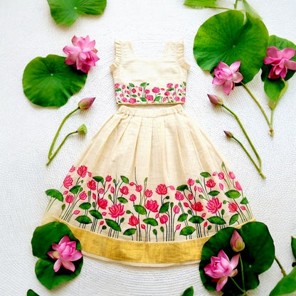 Kids Girls Skirt and Top (Delivery in 23-25  working days )