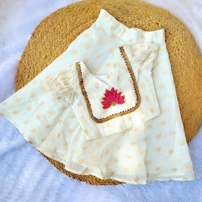 Kids Girls Skirt and Top (Delivery in 23-25working days )