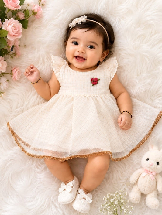 Traditional Kids Frock (Delivery in 3 -5 days )
