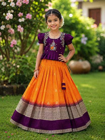 Kids Girls - Skirt and Top(Delivery in 15 -23 days))