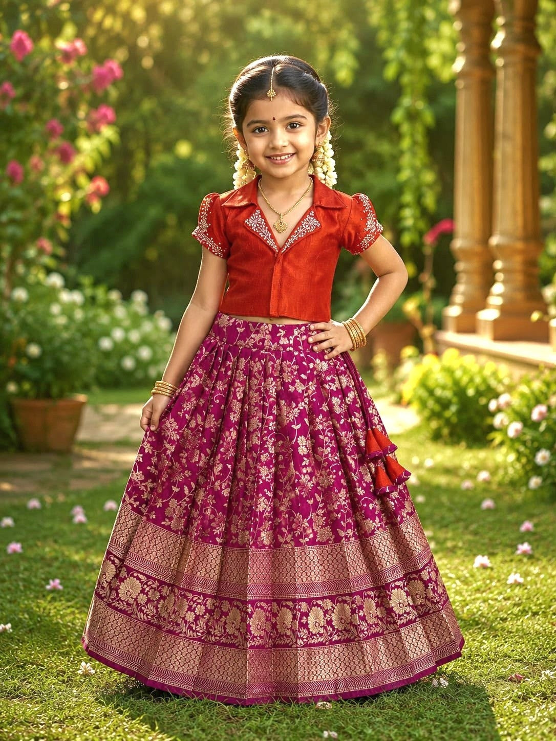 Kids Girls - Skirt and Top ( Delivery in 18-23days )