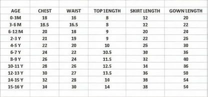 Kids Girls Skirt and Top (Delivery in 25-30working days )