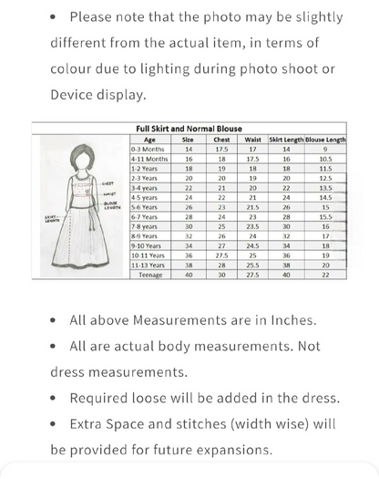 Girls kids Skirt and Top (Delivery in 2-4days )
