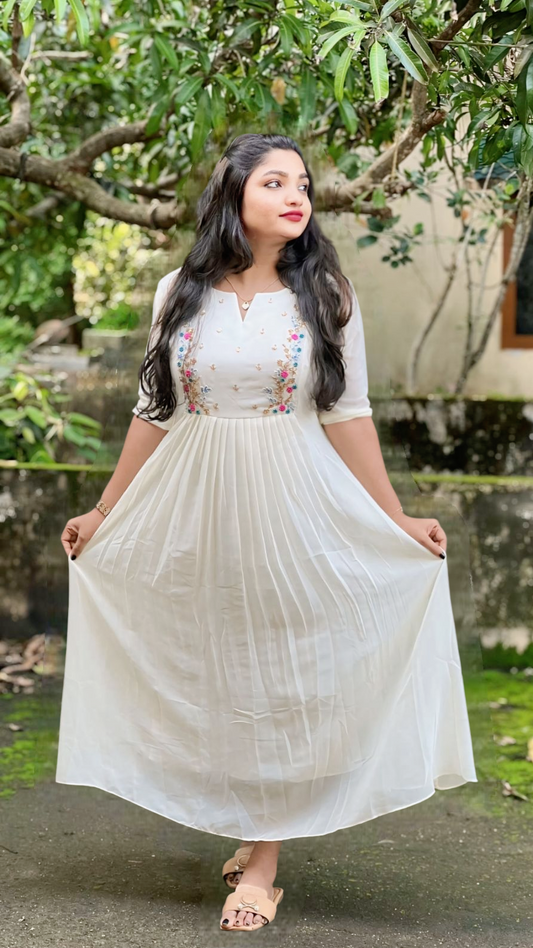 Georgette kurti