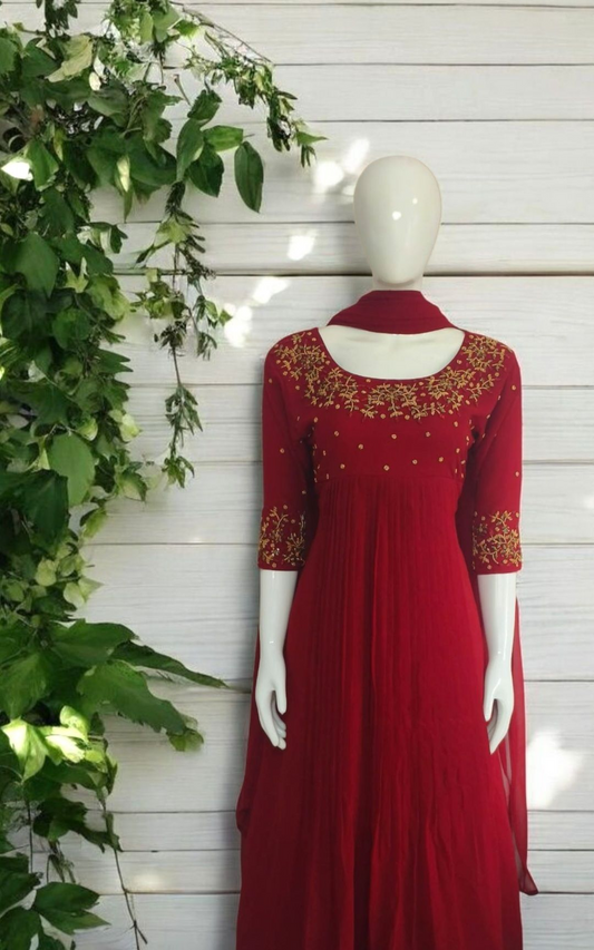 Georgette salwar set ,Delivery in 15-23 working days