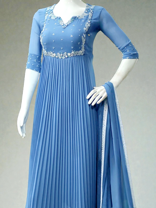 Designer salwar set (Delivery in 23-28 days )