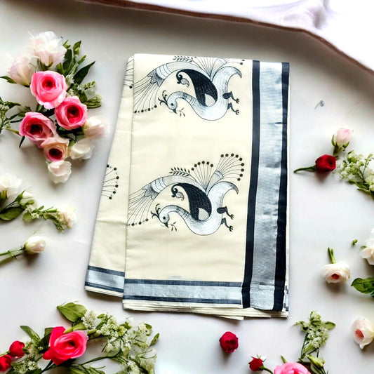 Kerala Cotton Set Saree