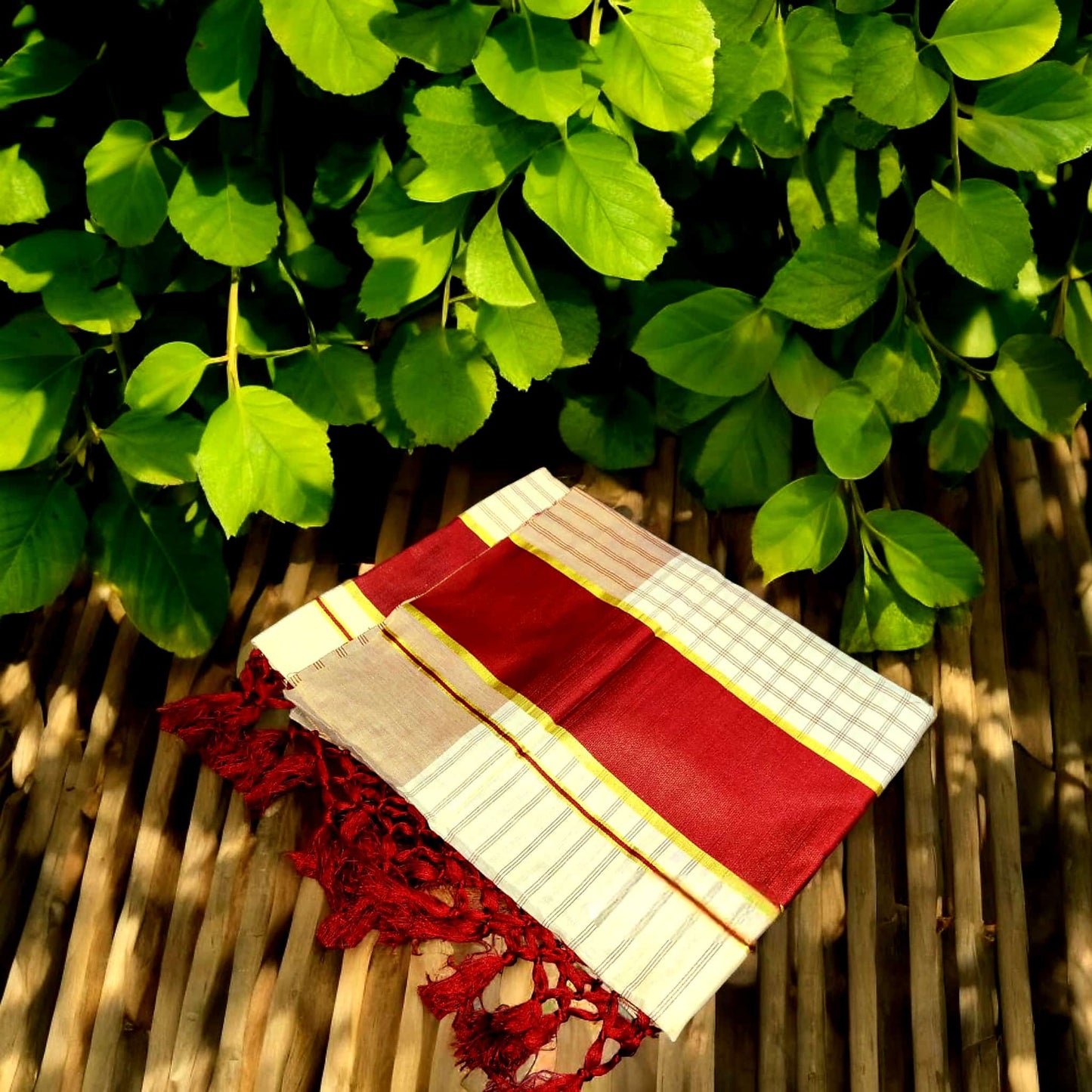 Pre Order: Kerala Tissue Silk Saree