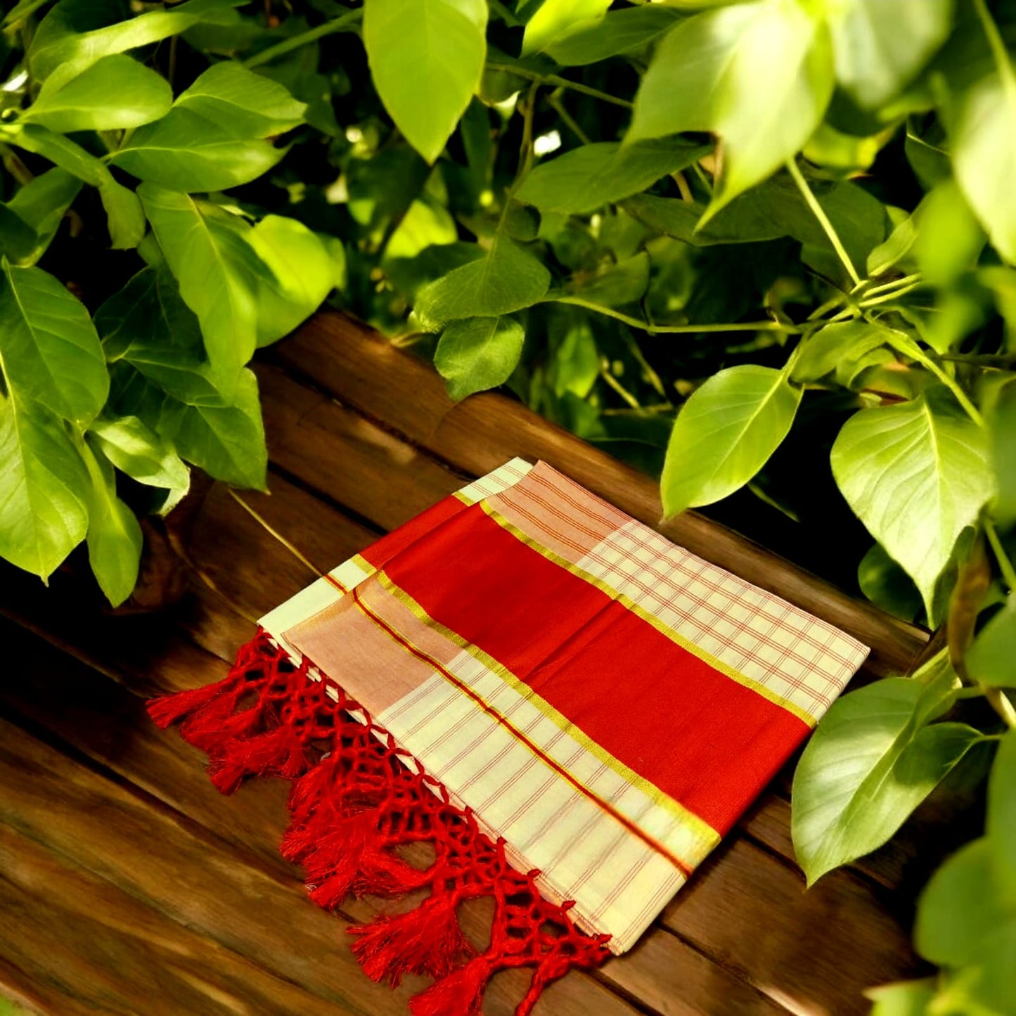 Pre Order: Kerala Tissue Silk Saree