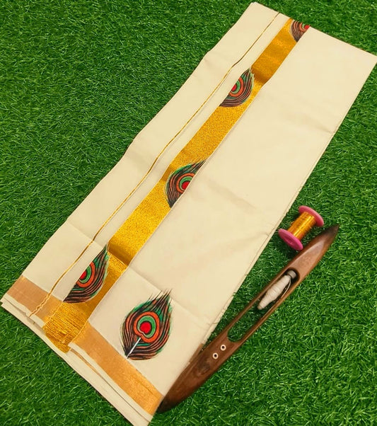 Pre Order: Men's Double Cotton Dhoti