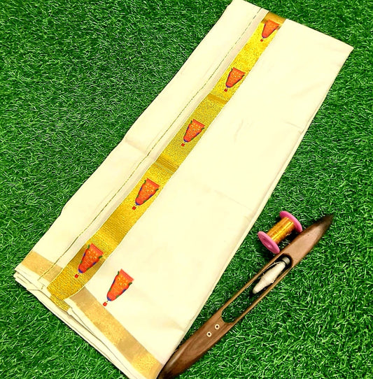 Pre Order: Men's Double Cotton Dhoti