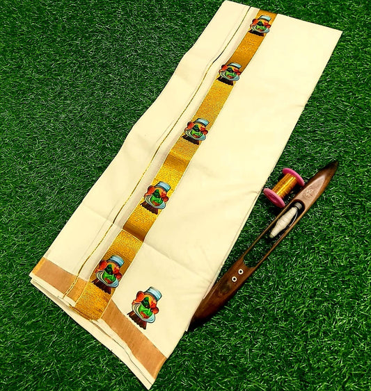 Pre Order: Men's Double Cotton Dhoti