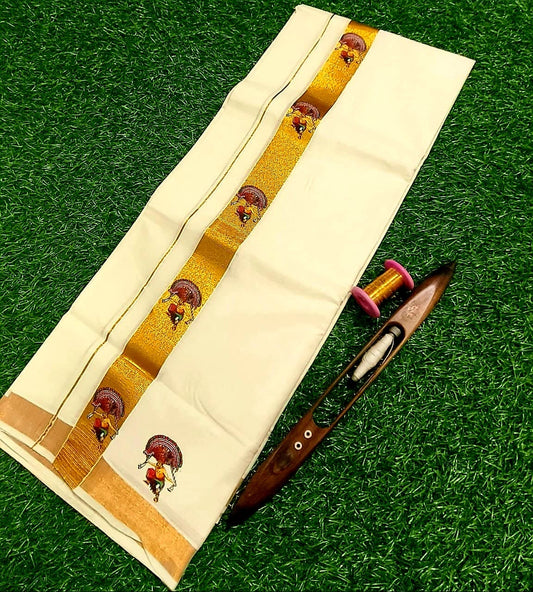 Pre Order: Men's Double Cotton Dhoti