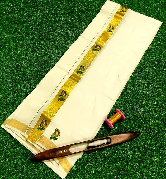 Pre Order: Men's Double Cotton Dhoti