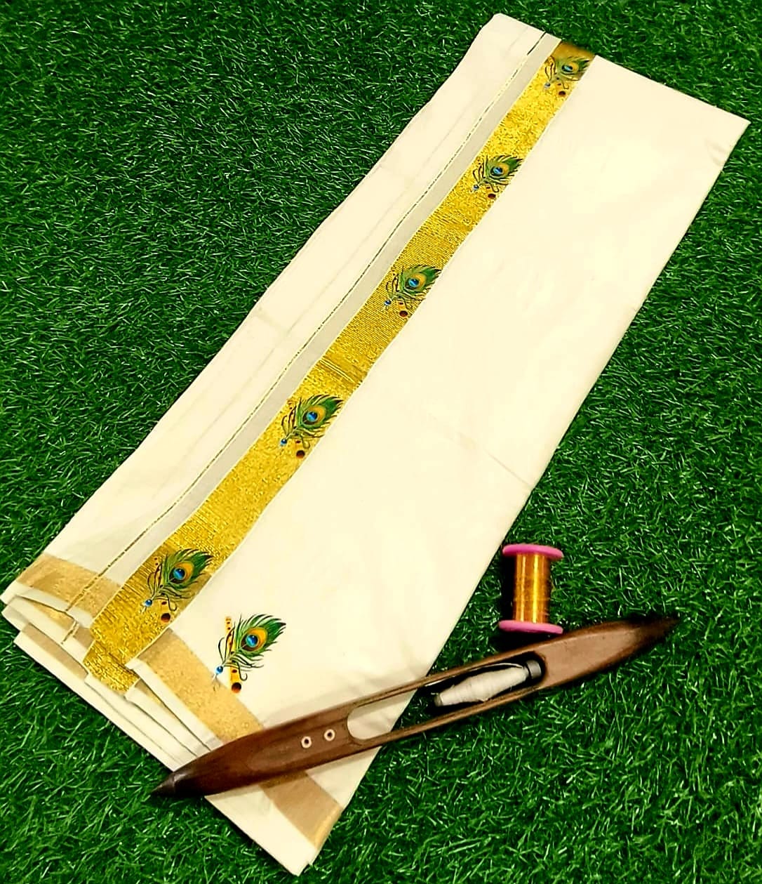 Pre Order: Men's Double Cotton Dhoti