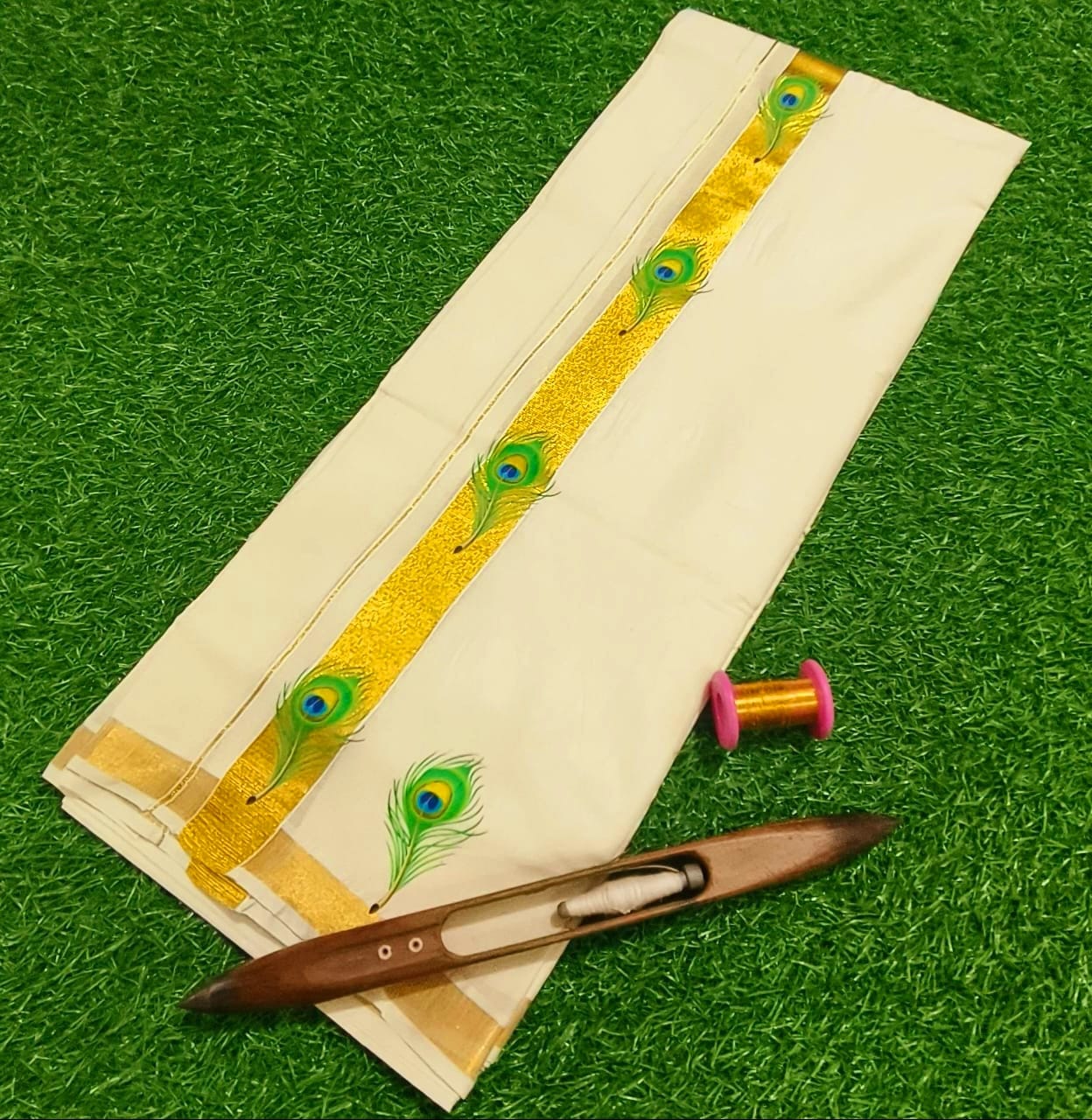 Pre Order: Men's Double Cotton Dhoti