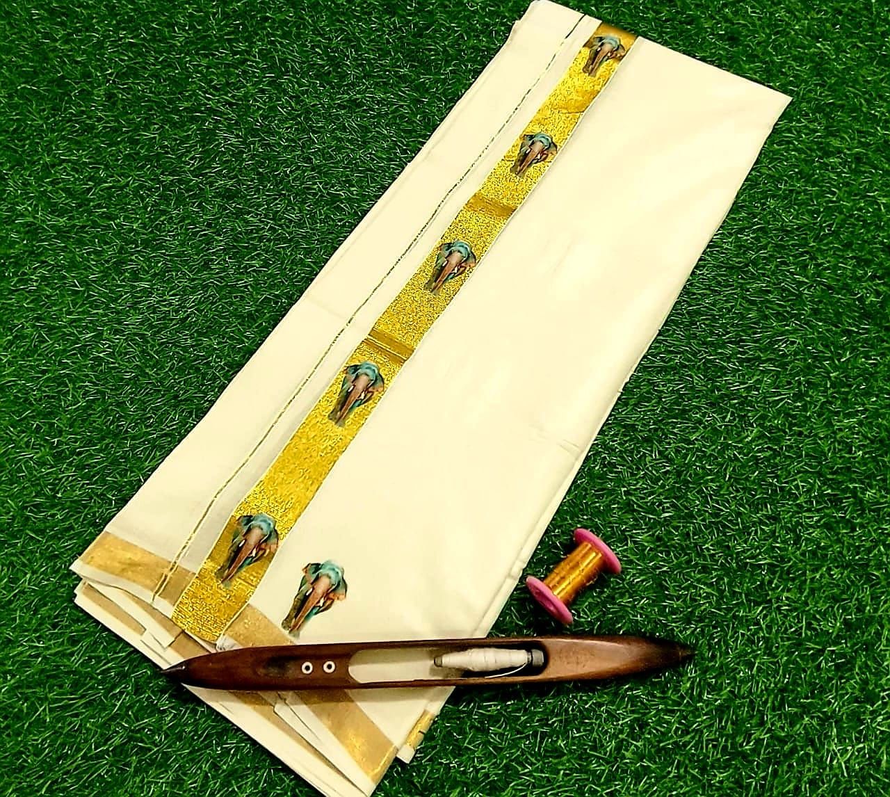 Pre Order: Men's Double Cotton Dhoti