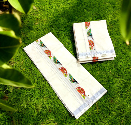 Pre Order: Men's Double Cotton Dhoti