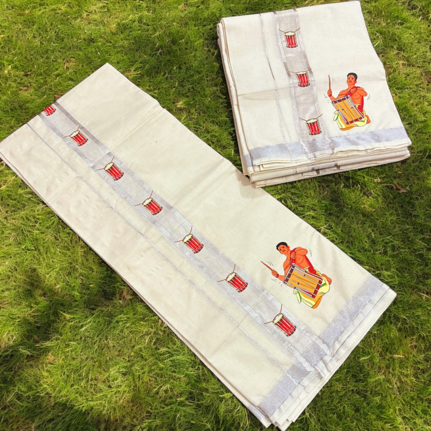 Pre Order: Men's Double Cotton Dhoti
