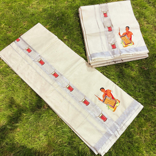 Pre Order: Men's Double Cotton Dhoti