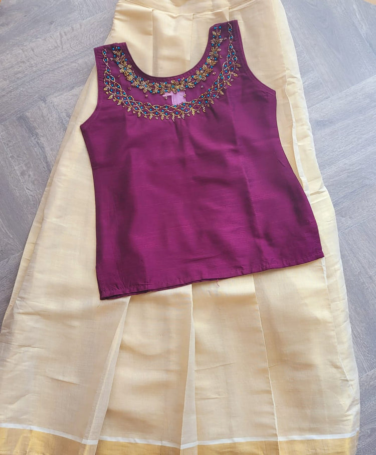 Traditional Kids Girls - Skirt and Top