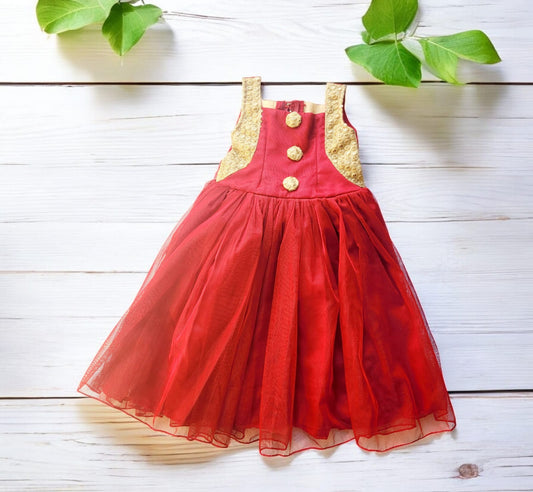 Traditional Kerala Kids Frock