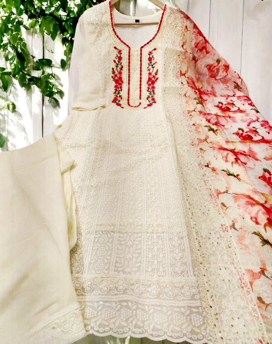 Georgette salwar set